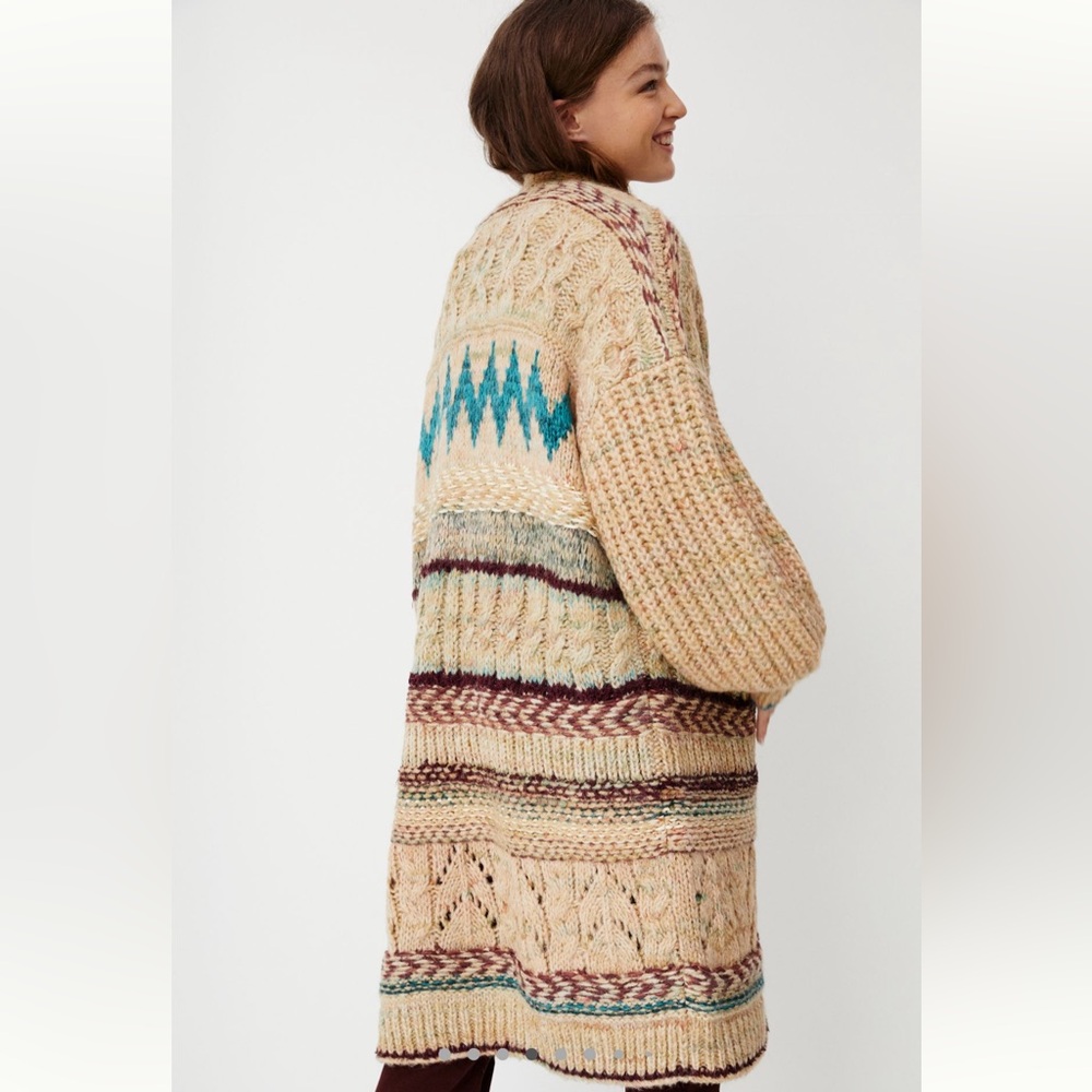 Anthropologie Pilcro | Lily Longline Cardigan | XS/S - Picture 4 of 16